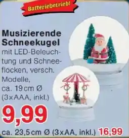 Jawoll Musizierende Schneekugel Angebot