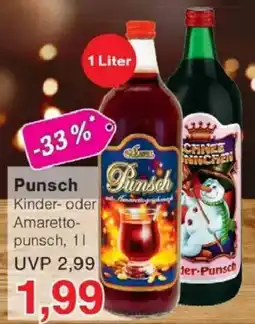 Jawoll Punsch Kinder oder Amarettopunsch Angebot