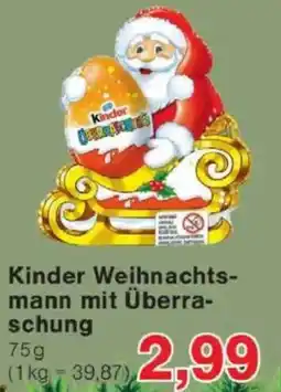 Jawoll Kinder Weihnachtsmann mit Überraschung Angebot