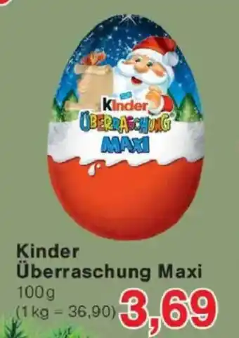 Jawoll Kinder Überraschung Maxi Angebot