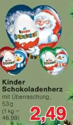 Jawoll Kinder Schokoladenherz Angebot