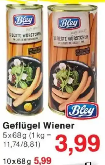 Jawoll Bley Geflügel Wiener Angebot