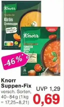 Jawoll Knorr Suppen Fix Angebot