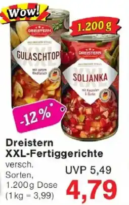 Jawoll Dreistern XXL Fertiggerichte Angebot