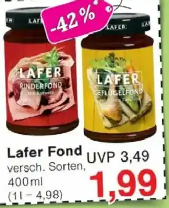 Jawoll Lafer Fond Angebot