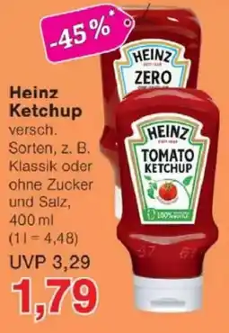 Jawoll Heinz Ketchup Angebot