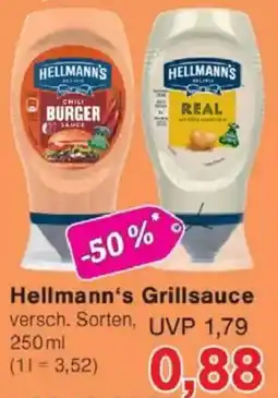 Jawoll Hellmann's Grillsauce Angebot