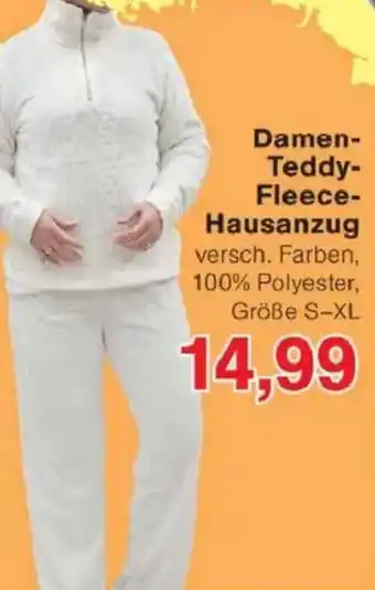 Jawoll Damen Teddy Fleece Hausanzug Angebot