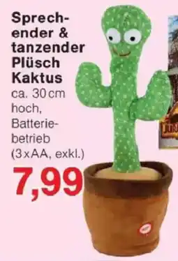 Jawoll Sprechender & tanzender Plüsch Kaktus Angebot