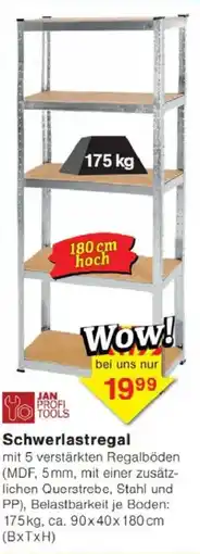 Jawoll JAN PROFI TOOLS Schwerlastregal Angebot