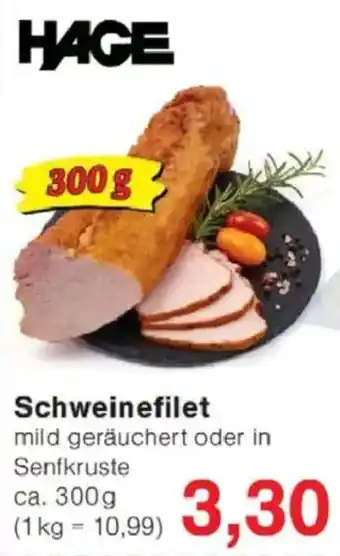 Jawoll HAGE Schweinefilet Angebot