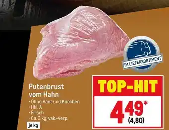 METRO Putenbrust vom Hahn Angebot