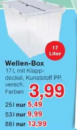 Jawoll Wellen Box Angebot