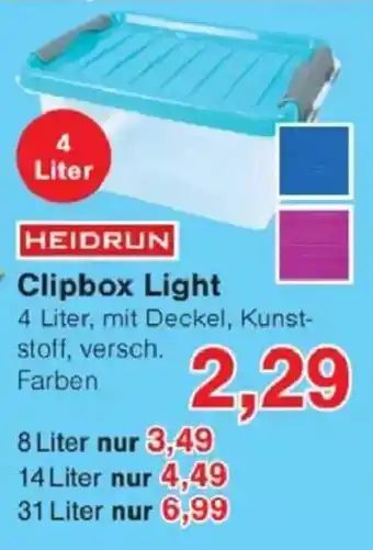 Jawoll HEIDRUN Clipbox Light Angebot