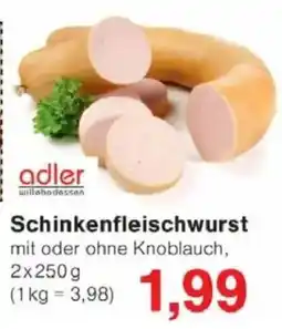 Jawoll adler Schinkenfleischwurst Angebot