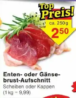 Jawoll Enten oder Gänsebrust Aufschnitt Angebot