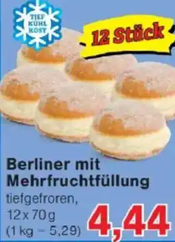 Jawoll Berliner mit Mehrfruchtfüllung Angebot