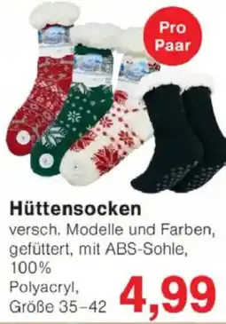 Jawoll Hüttensocken Angebot