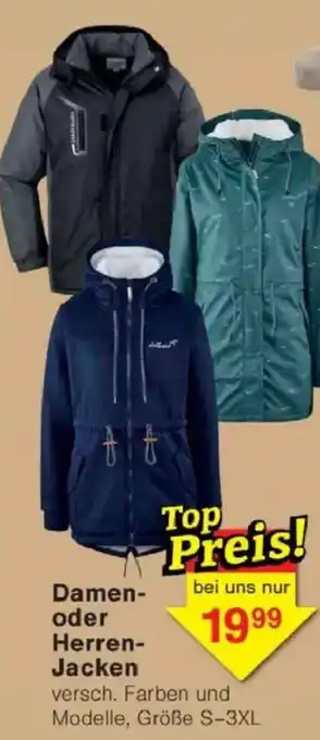 Jawoll Damen oder Herren Jacken Angebot