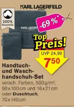 Jawoll Handtuchund Waschhandschuh Set Angebot