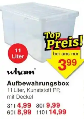 Jawoll wham Aufbewahrungsbox Angebot