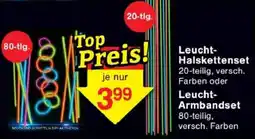 Jawoll Leucht Halskettenset oder Leucht Armbandset Angebot