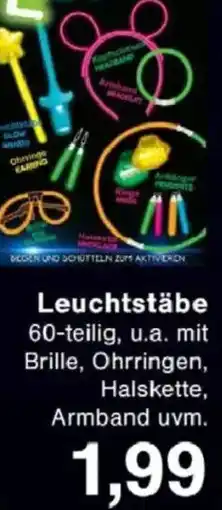 Jawoll Leuchtstäbe 60-teilig Angebot