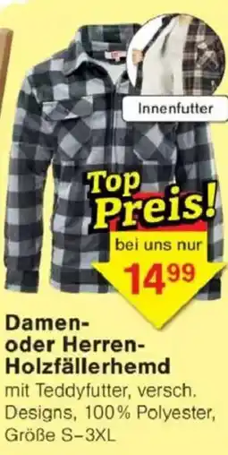 Jawoll Damen oder Herren Holzfällerhemd Angebot