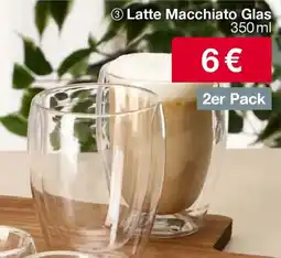 Woolworth Latte Macchiato Glas 2er Pack Angebot