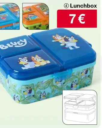 Woolworth Bluey Lunchbox Angebot
