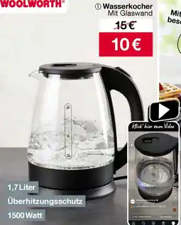Woolworth Wasserkocher Angebot