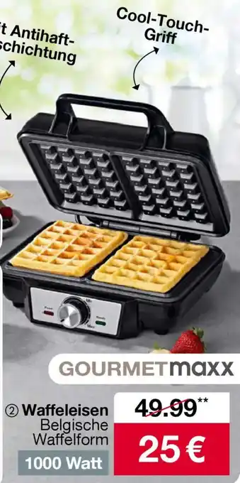 Woolworth GOURMETMaxx Waffeleisen Angebot