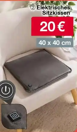 Woolworth Elektrisches Sitzkissen Angebot