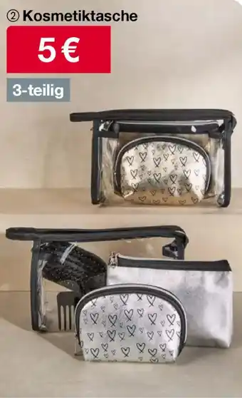Woolworth Kosmetiktasche 3-teilig Angebot