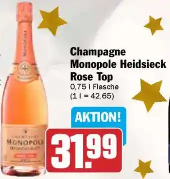 AEZ Champagne Monopole Heidsieck Rose Top Angebot