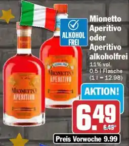 AEZ Mionetto Aperitivo oder Aperitivo alkoholfrei Angebot