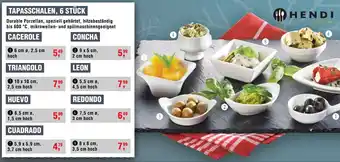 Handelshof Hendi Tapasschalen, 6 stück Angebot