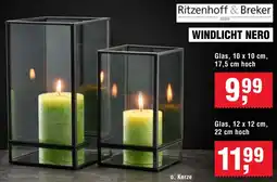 Handelshof Ritzenhoff & Breker Windlicht nero Angebot