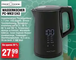 Handelshof PROFI COOK WASSERKOCHER PC-WKS1243 Angebot
