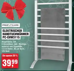 Handelshof PROFI CARE ELEKTRISCHER HANDTUCHWÄRMER PC-EHW3115 Angebot