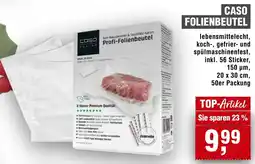 Handelshof Caso folienbeutel Angebot