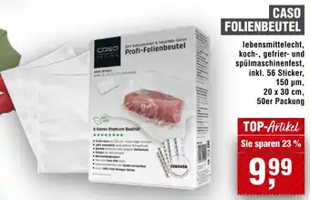 Handelshof Caso folienbeutel Angebot