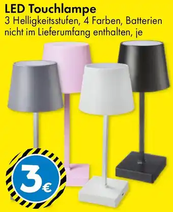 TEDi LED Touchlampe Angebot