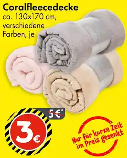TEDi Coralfleecedecke Angebot