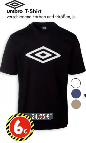 TEDi umbro T-Shirt Angebot