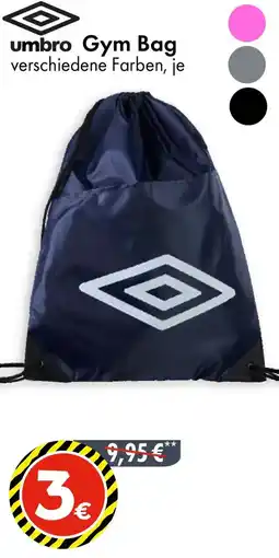 TEDi Umbro Gym Bag Angebot