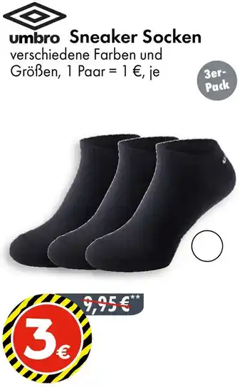 TEDi umbro Sneaker Socken Angebot