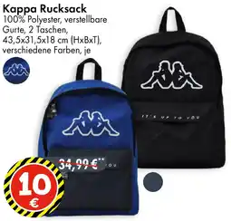 TEDi Kappa Rucksack Angebot