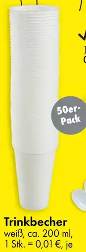 TEDi Trinkbecher Angebot