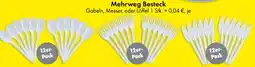 TEDi Mehrweg Besteck Angebot
